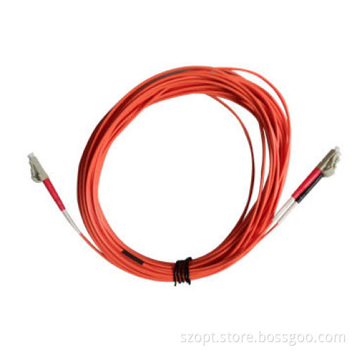 LC-LC Multimode Duplex Patch Cord with High Reliability
